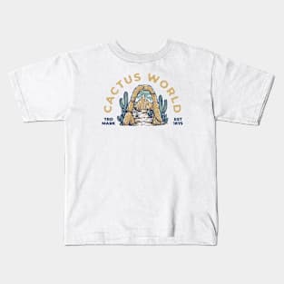 Cactus World Kids T-Shirt